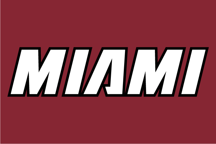 Miami Heat 1999-Pres Wordmark Logo DIY iron on transfer (heat transfer)